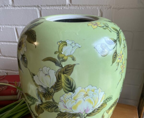 Large Green Oriental Vase